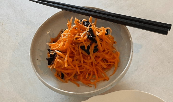 長谷川あかり レシピ にんじんと海苔のナムルの副菜