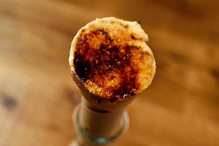 「cafe 茶まびこ」クレームブリュレ