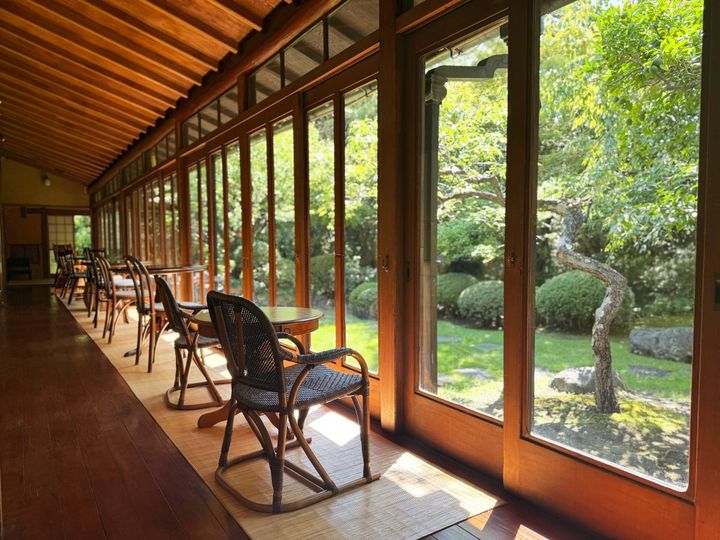 「昭和の家 縁側カフェ」店内