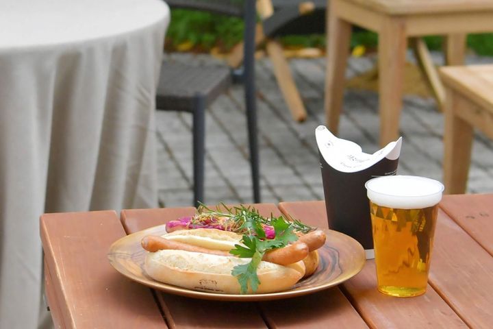 「ラズベリークロッフル」900円