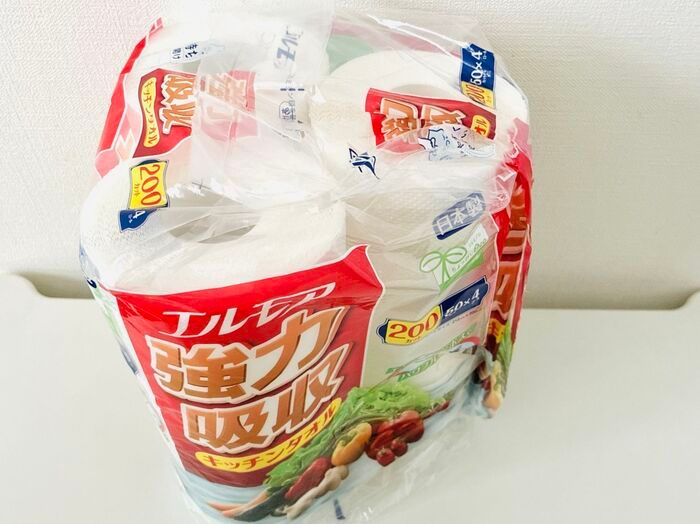 『キッチンペーパー』の袋の開け方。もしかして…上からビリッと破って開けてない？