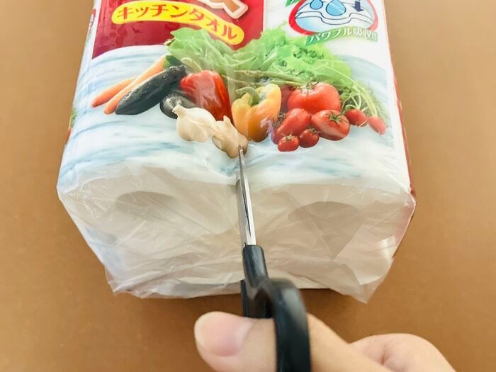 『キッチンペーパー』の袋の開け方。もしかして…上からビリッと破って開けてない？