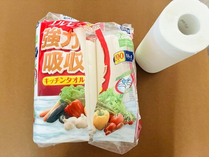 『キッチンペーパー』の袋の開け方。もしかして…上からビリッと破って開けてない？