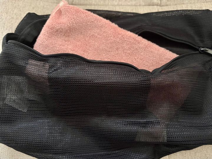 無印良品の新作スモーキーピンクのヘアターバンとそのまま洗える衣類ケース