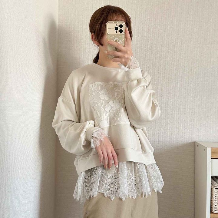 画像: レイヤードスタイルにも