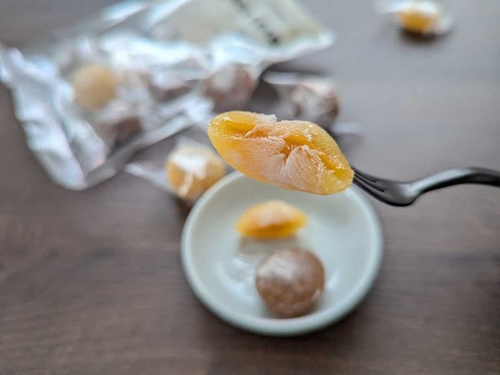 無印良品 ほめられかぼちゃと栗のひとくち大福