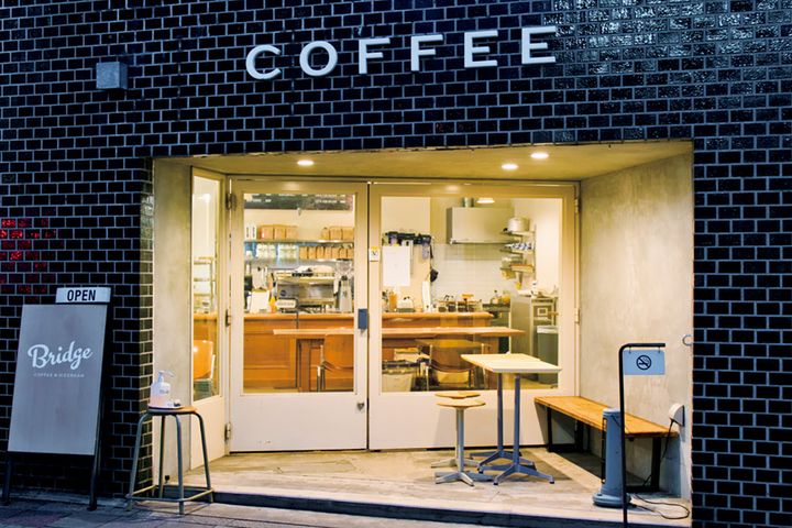 東日本橋〈Bridge COFFEE & ICECREAM〉外観