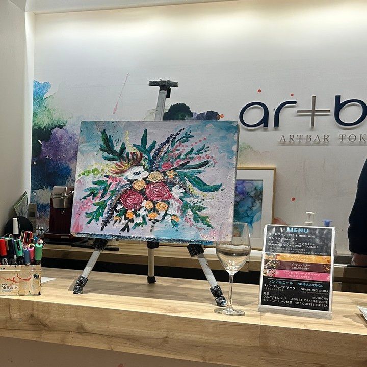 【アートバー】芸術の秋！初心者でも楽しめた手ぶらで大人のお絵描き体験_2