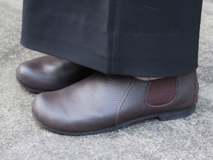 レシピのレザーシューズ