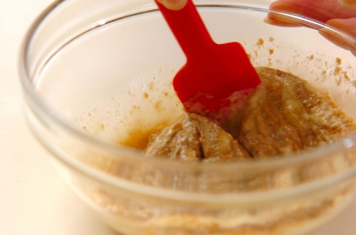 ごぼうの大量消費にも！ごまマヨサラダの下準備2