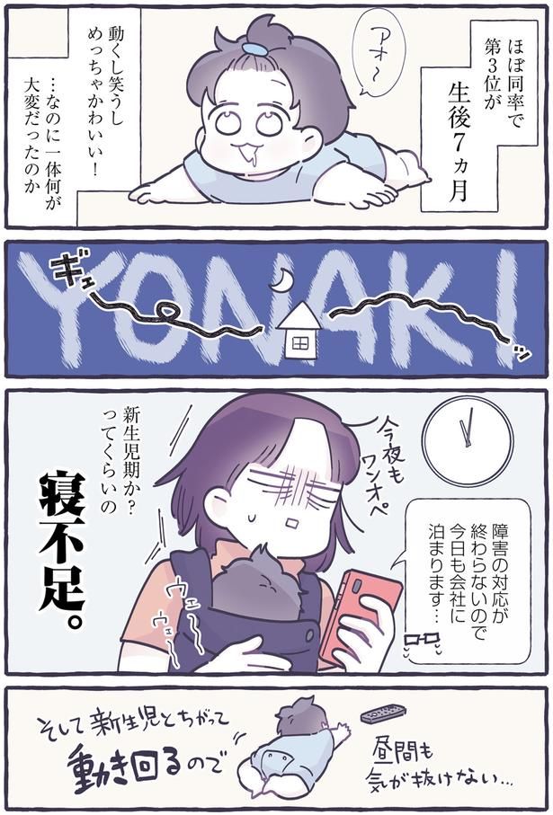寝不足 （C）るしこ／KADOKAWA