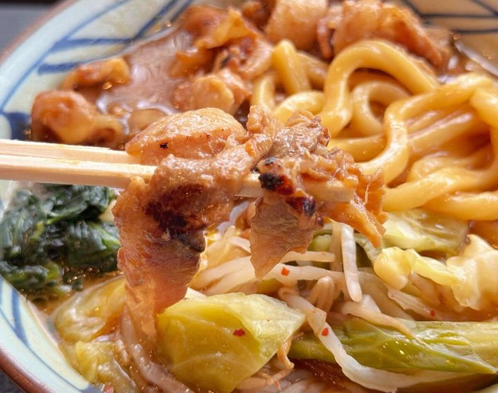 噛むたびにジュワッと肉の旨味が溢れ出す