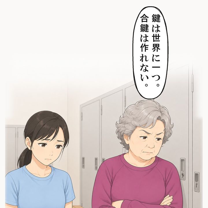 受付は休みで番号札もなく、私は言い返せません