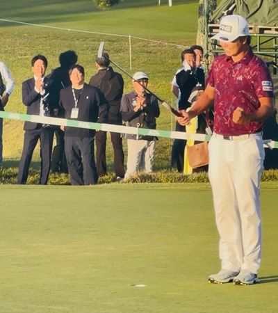 ジョイカルジャパンのスポンサー契約選手、細野勇策選手が日本オープンゴルフ選手権で優勝！賞金・ポイントランキング首位