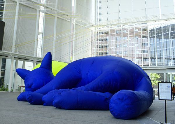 巨大な青猫の体内に入る体験や無料ワークショップも！大田区民祭り「OTAふれあいフェスタ」にアートエリアが登場