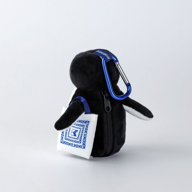 Suicaのペンギン マスコットバッグ(ネイビー 背面)