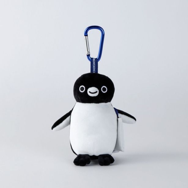Suicaのペンギン マスコットバッグ(ネイビー 正面)