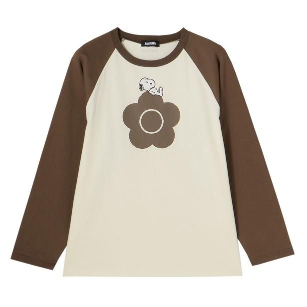 「ラグランロング Tシャツ」(各8800円)