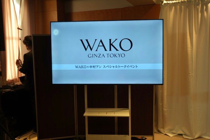 WAKOで開催された中村アンさんのスペシャルトークイベント