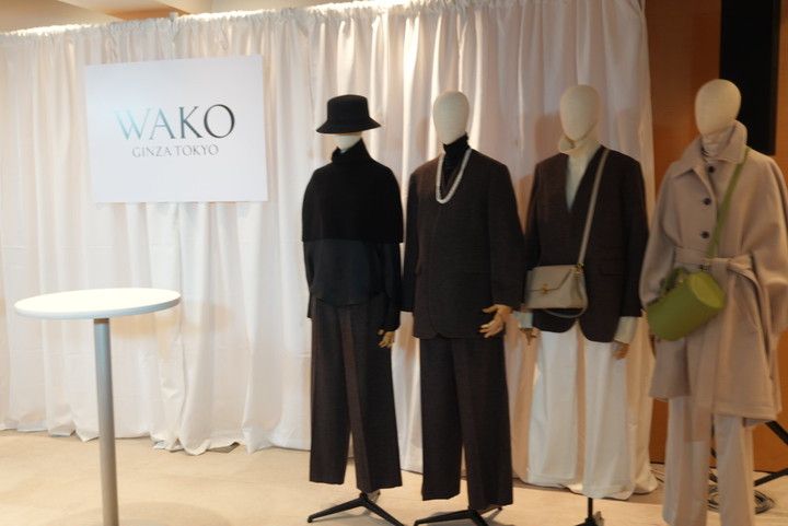 WAKOオリジナルブランドの洋服を使ったスタイリング