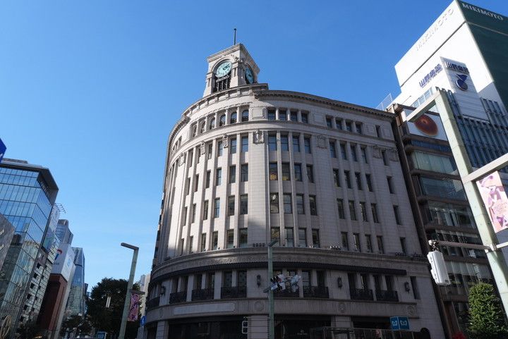 銀座・和光本店の外観