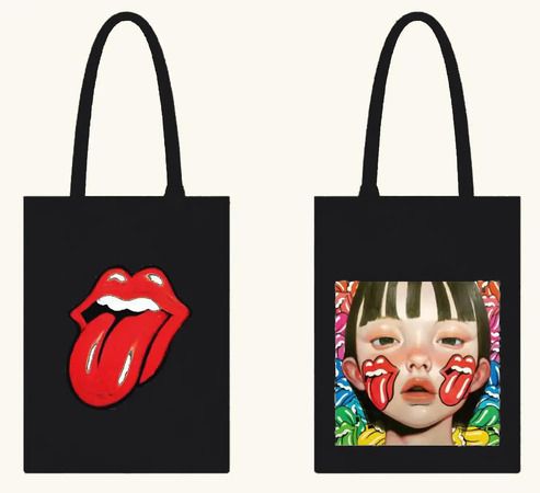 The Rolling Stones × appcycle RINGO-TEXのトートバッグ、渋谷で販売！青森県産りんごの残渣などを原料とした合成皮革を使用