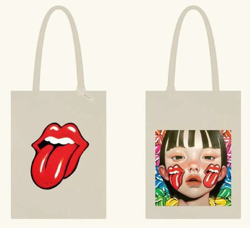 The Rolling Stones × appcycle RINGO-TEXのトートバッグ、渋谷で販売！青森県産りんごの残渣などを原料とした合成皮革を使用