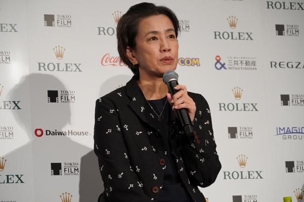 【写真を見る】TIFFへのあふれる想いを語った俳優の渡辺真起子