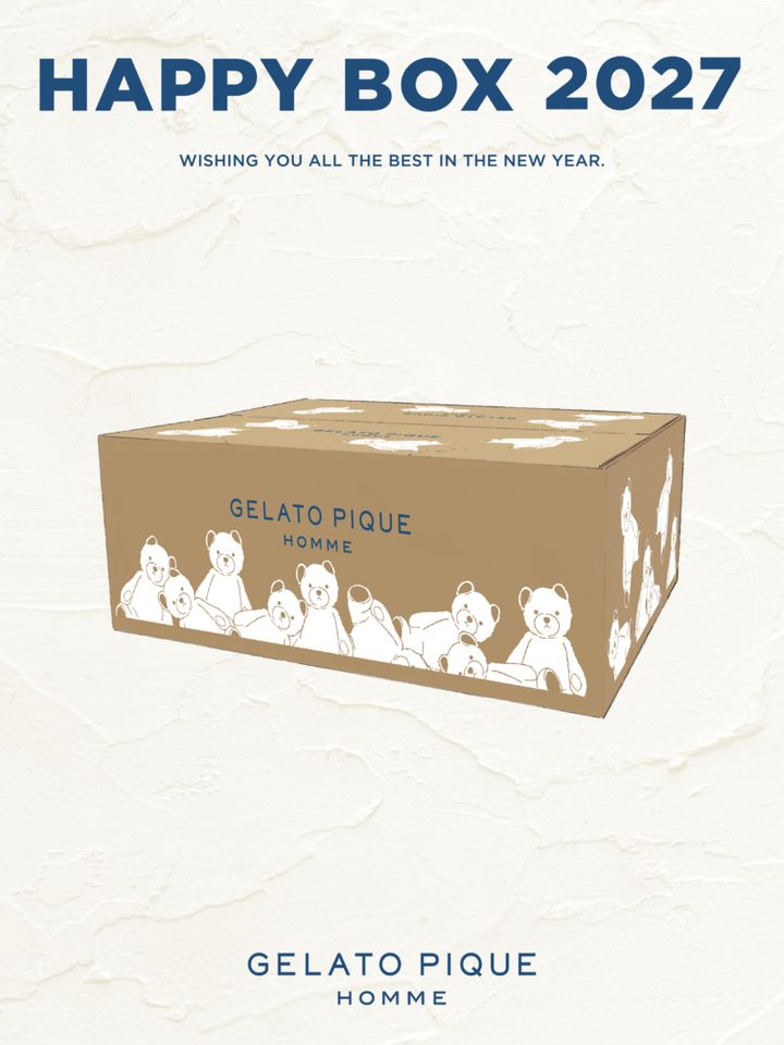 GELATO PIQUE HAPPY BOX 2027メンズは？