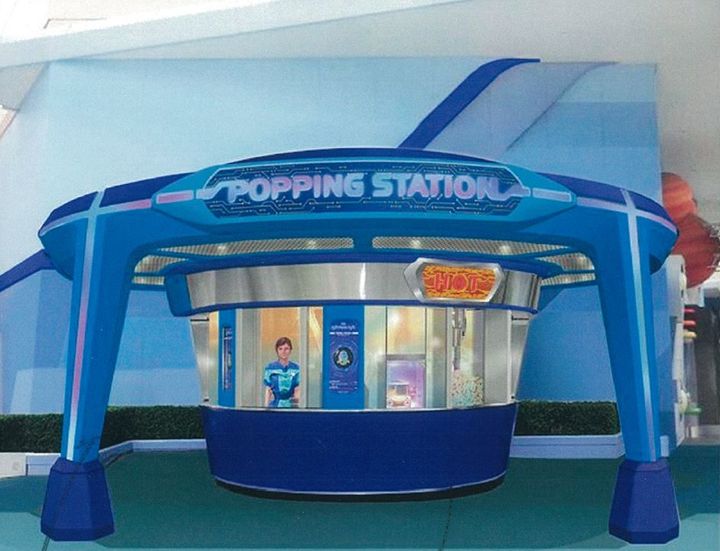東京ディズニーランド「ポッピングステーション」