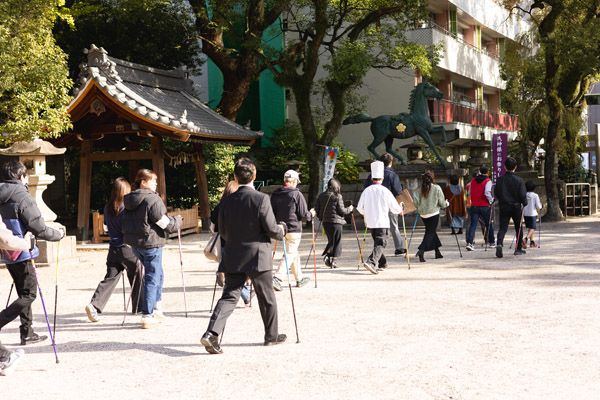 三重県四日市市 すわ公園通り商店街を健康ステーションに！「とこわか健活フェスタ」専門家や学生が参画して開催