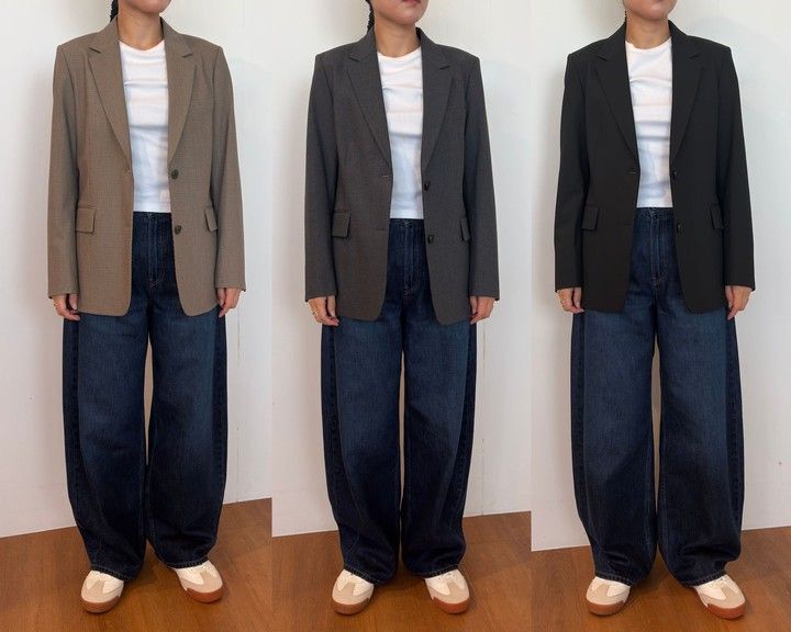 【着回しを比較】スカート、デニム…3色と相性のいいボトムは？