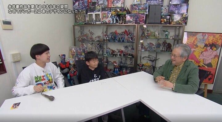 【写真・画像】「マジンガーZはなぜあの形に？」9歳少年の疑問に“作者”登場で真相判明「プロレスの影響もないとは言えないかな」 1枚目