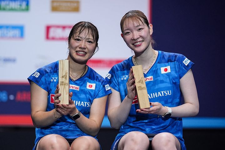 福島由紀、松本麻佑組（C）Getty Images