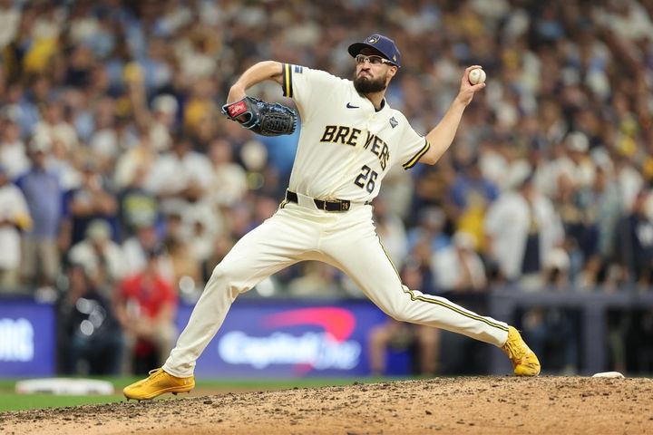 ブルワーズのアーロン・アシュビー（C）Getty Images