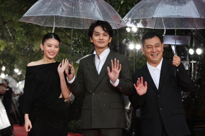 北村匠海、出口夏希、中川龍太郎監督