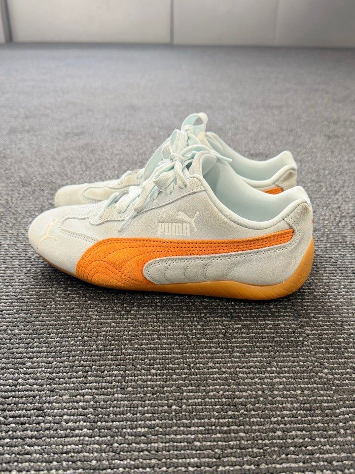 PUMA SPEEDCAT OG プーマ スピードキャット OG SEA GLASS/ORANGE GLO 