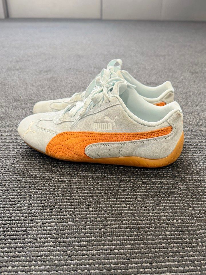 PUMA SPEEDCAT OG プーマ スピードキャット OG SEA GLASS/ORANGE GLO 