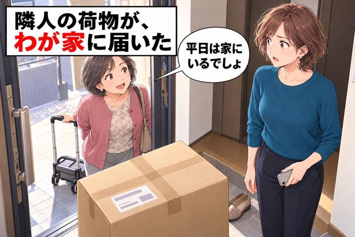 「平日は家にいるでしょ？」勝手にわが家を“宅配ボックス”代わりにした隣人。荷物が届いて初めて知った衝撃