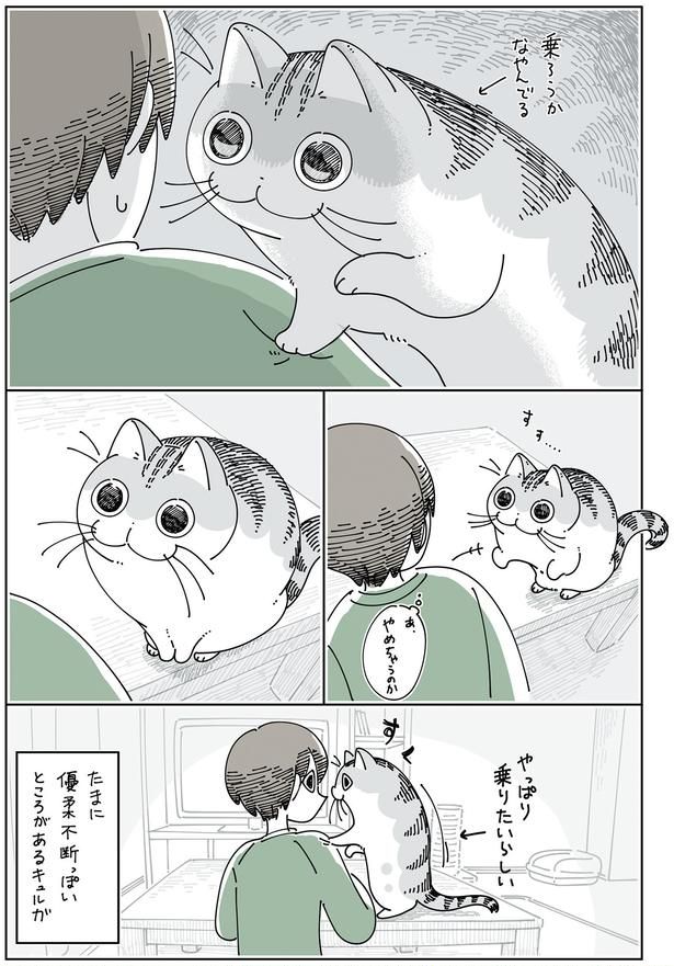 たまに優柔不断っぽい （C）キュルZ／KADOKAWA