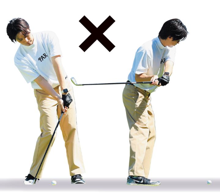“右足に体重を乗せる”のは絶対NG！芯をとらえるアイアンショットのコツ