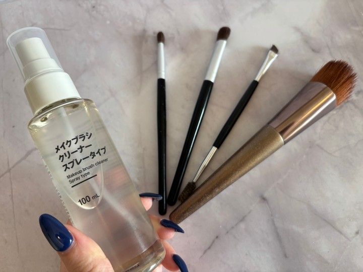 【無印良品週間で10%OFF】激務OLの味方♡1分でお掃除完了の「メイクブラシクリーナ」_10