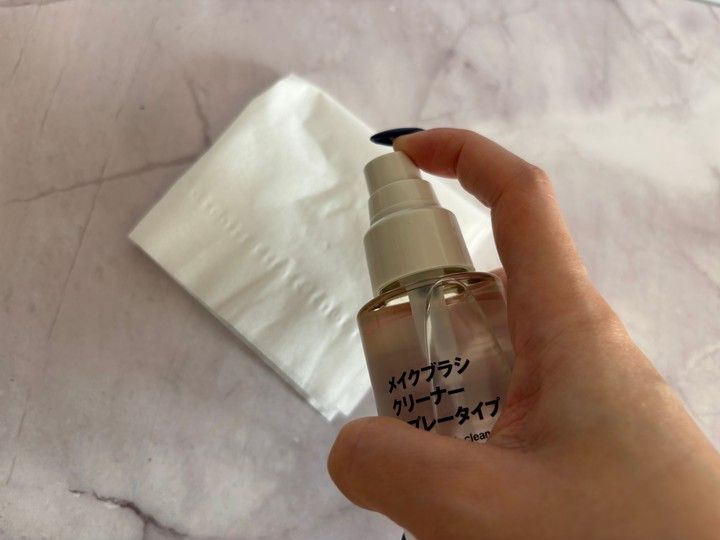 【無印良品週間で10%OFF】激務OLの味方♡1分でお掃除完了の「メイクブラシクリーナ」_4