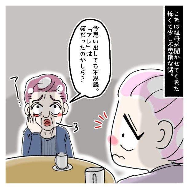 祖母が見た「アレ」の正体とは…!? ゆき蔵(@yuki_zo_08)