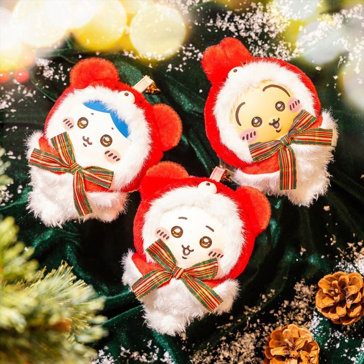 「ちいかわ Kiramekko Teddy Bear Christmas」のキービジュアル