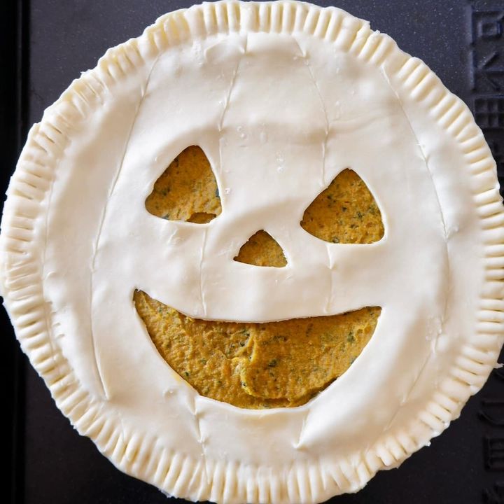 ハロウィンパンプキンパイ