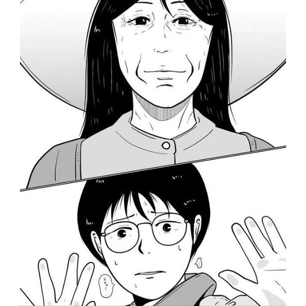 車の窓ガラス越しに夜逃げする娘は母と確かに目を合わせた。しかし、その次の瞬間、母がとった行動は….。 画像提供：宮野シンイチさん