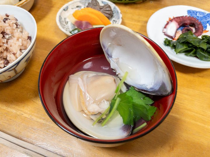桑名のはまぐりのお吸い物