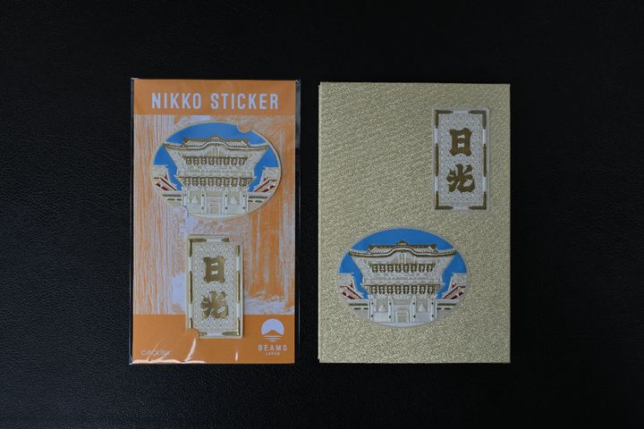 「ビームス ジャパン 日光」オリジナルステッカー
