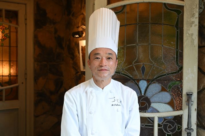 「カフェレストランふじもと」シェフの忍足昌行さん
